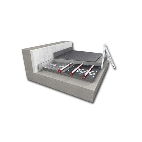 Heißwasser-Fußbodenheizung - QUICK-ENERGY® TACKER-SYSTEM - Roth Werke GmbH Energie- und Sanitärsysteme - für Wohnhaus / für gewerbliche Nutzung / Platten expandiertem Polystorol