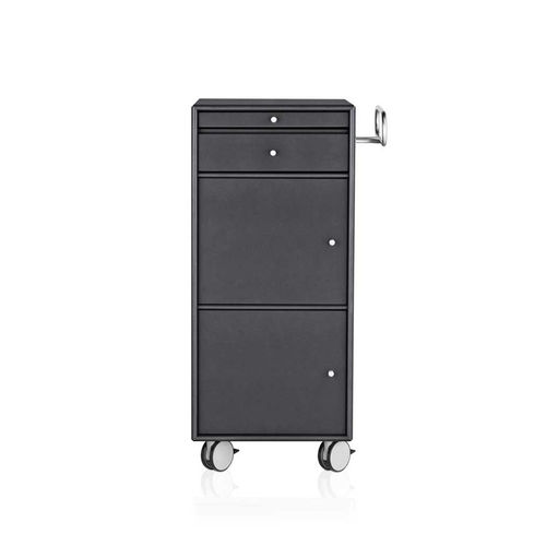 MDF-Schreibtischcontainer - CADDIES - Montana Furniture - mit 4 Schubladen / auf Rollen
