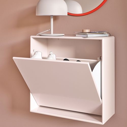 Wandmontiertes Ablagemöbel - 4240 - Montana Furniture - modern / lackiertes MDF / grau
