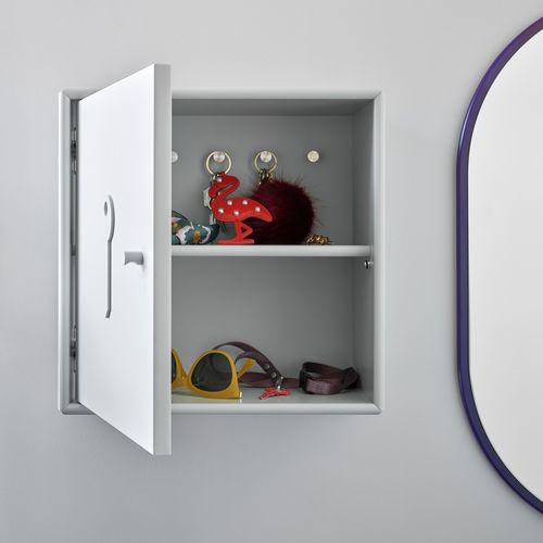Wandmontiertes Ablagemöbel - UNLOCK - Montana Furniture - modern / lackiertes MDF / Farbe anpassbar
