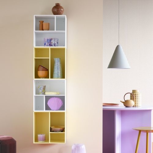 Wandmontiertes Ablagemöbel - Mini 1202 - Montana Furniture - in Würfelform