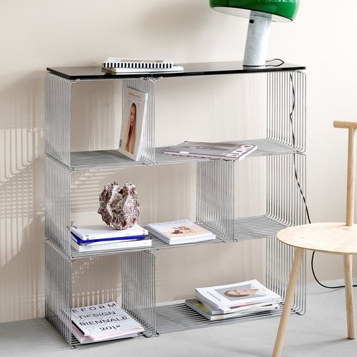 Wandmontiertes Regal - Panton Wire - Montana Furniture - Modul / modern / lackierter Stahl
