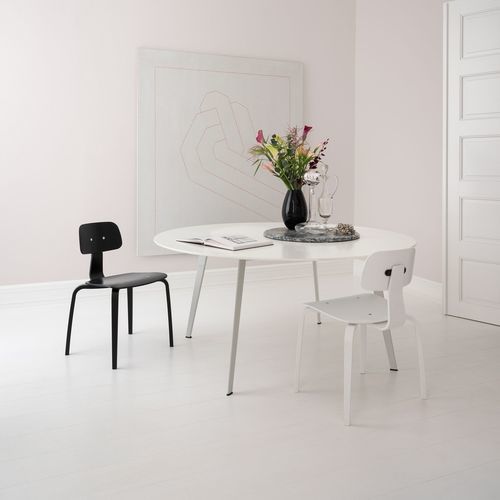 Moderner Esstisch - JW120 - Montana Furniture - Eiche / Douglastanne / Laminat