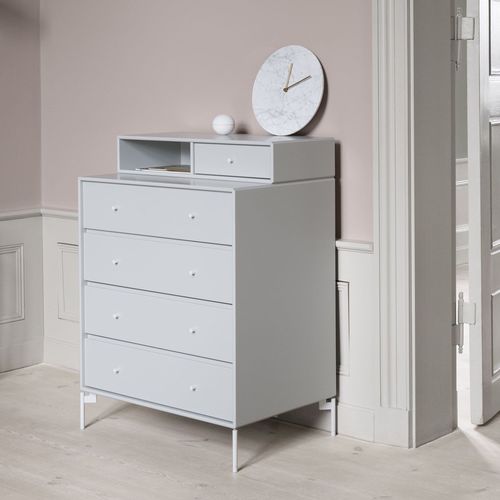 Moderne Kommode - KEEP - Montana Furniture - lackiertes MDF / rechteckig / mit Schublade