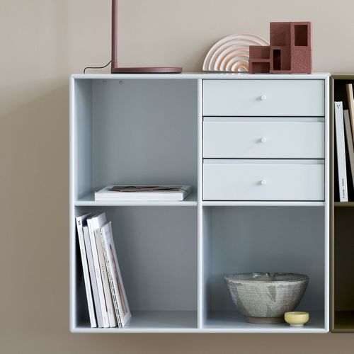 Modulregal - 1324 - Montana Furniture - modern / lackiertes MDF / mit Stauraum