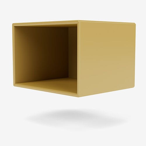 Moderner Nachttisch - 7161 - Montana Furniture - lackiertes MDF / Gestell aus lackiertem MDF / rechteckig