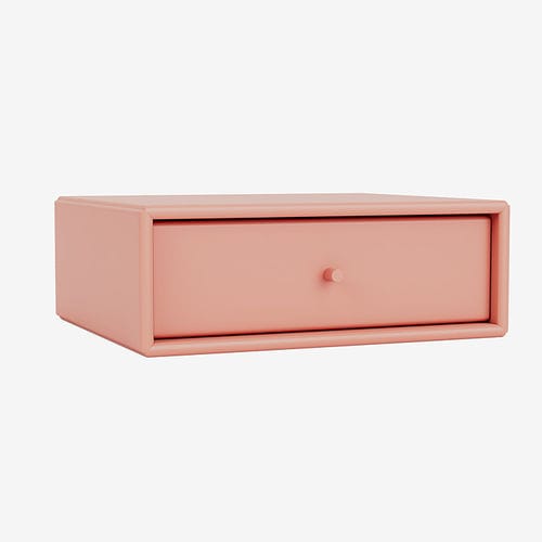 Moderner Nachttisch - 8162 - Montana Furniture - lackiertes MDF / Gestell aus lackiertem MDF / rechteckig