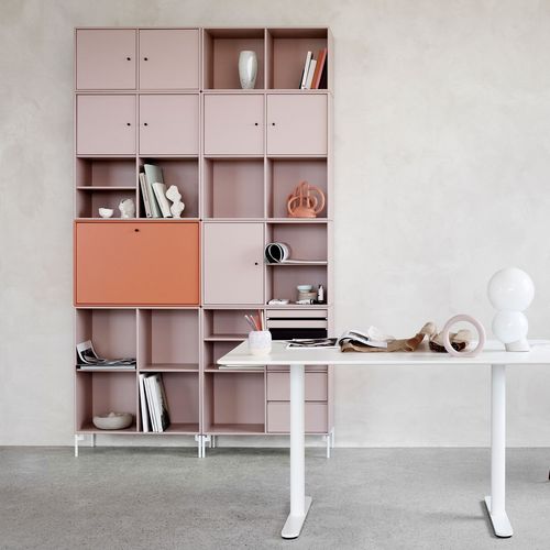 Bodenstehendes Ablagemöbel - 1120 - Montana Furniture - wandmontiert / mit Rollen / modern