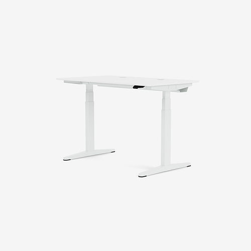 Bodenstehender Schreibtisch - HLO3H120 - Montana Furniture - modern / MDF-Laminat / gerade