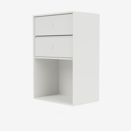 Modulregal - 1243 - Montana Furniture - modern / lackiertes MDF / mit Stauraum