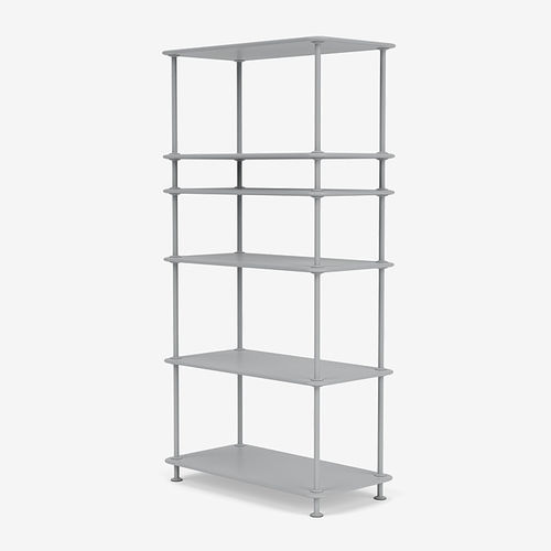 Modernes Regal - Free 400100 - Montana Furniture - lackiertes MDF / lackiertes Metall / weiß