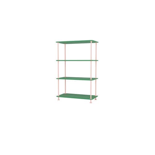 Regal / minimalistisches Design - Free 300000 - Montana Furniture - lackiertes MDF / lackiertes Metall / für Wohnzimmer