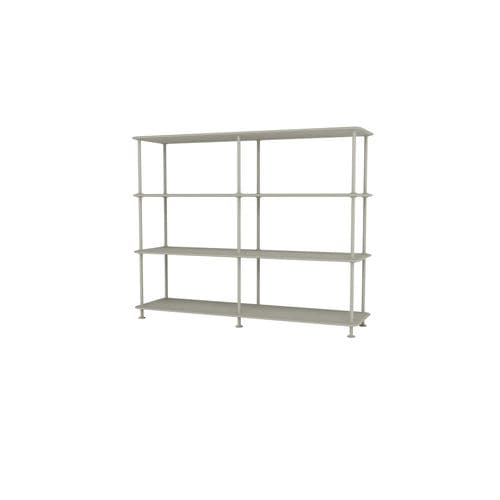 Trennwand-Regal - Free 330000 - Montana Furniture - minimalistisch / lackiertes MDF / lackiertes Metall
