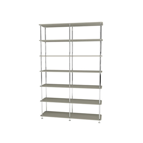 Modernes Regal - Free 660000 - Montana Furniture - lackiertes MDF / lackiertes Metall / weiß