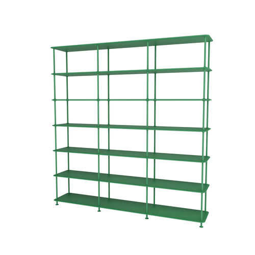 Modernes Regal - Free 666000 - Montana Furniture - lackiertes MDF / lackierter Stahl / weiß