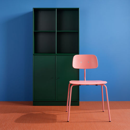 Moderner Esszimmerstuhl - KEVI 2060 - Montana Furniture - für den Innenraum / Stoff / Esche