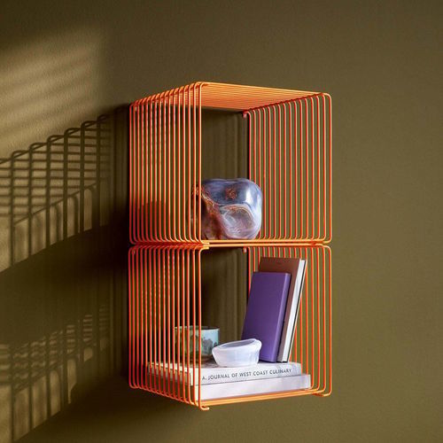 Wandmontiertes Regalsystem - PANTON WIRE - Montana Furniture - hängend / modern / Chrom