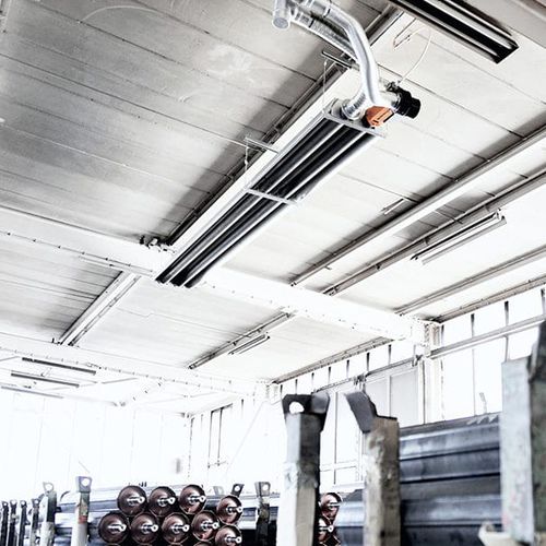 Wandheizstrahler - CALOR - Schwank GmbH - deckenmontiert / Gas / für Gewerbegebrauch