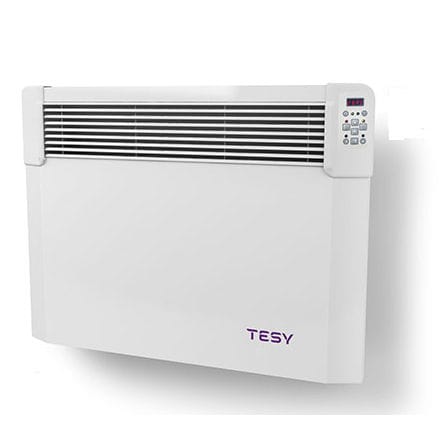 Elektrischer Konvektor - CN04 100 EIS CLOUD W - TESY Ltd. - modern / Metall / wandmontiert