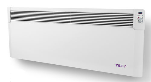 Elektrischer Konvektor - CN04 300 EIS CLOUD W - TESY Ltd. - modern / Metall / wandmontiert