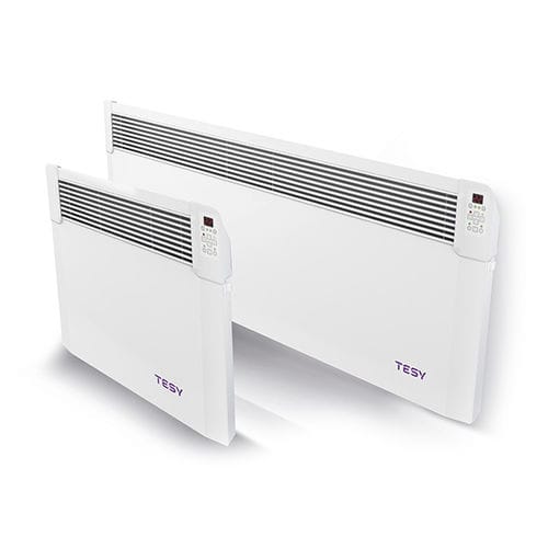 Elektrischer Konvektor - CN04 100 EIS W - TESY Ltd. - modern / Metall / wandmontiert