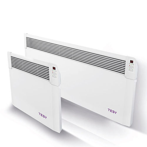 Elektrischer Konvektor - CN04 150 EIS W - TESY Ltd. - modern / Metall / wandmontiert
