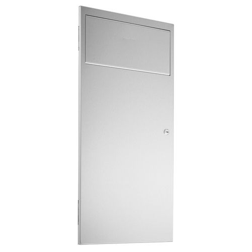 Hygienischer Abfallbehälter - WP134 - ERNST WAGNER GmbH & Co. KG - Einbau / Edelstahl / mit Deckel