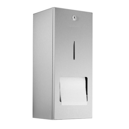 Wandmontierter Toilettenpapierhalter - WP164 - ERNST WAGNER GmbH & Co. KG - Edelstahl / poliert / satiniert