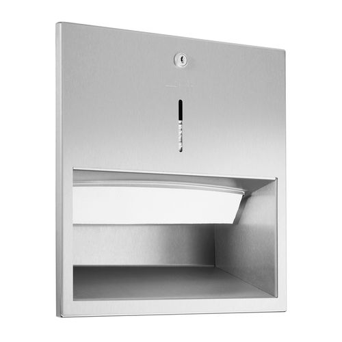 Einbau-Handtuchspender - WP114 - ERNST WAGNER GmbH & Co. KG - Edelstahl / für Gewerbegebrauch