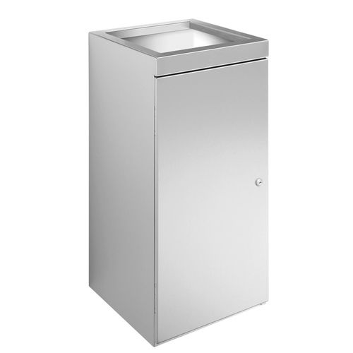 Hygienischer Abfallbehälter - WP181 - ERNST WAGNER GmbH & Co. KG - Edelstahl / für den Innenraum / modern