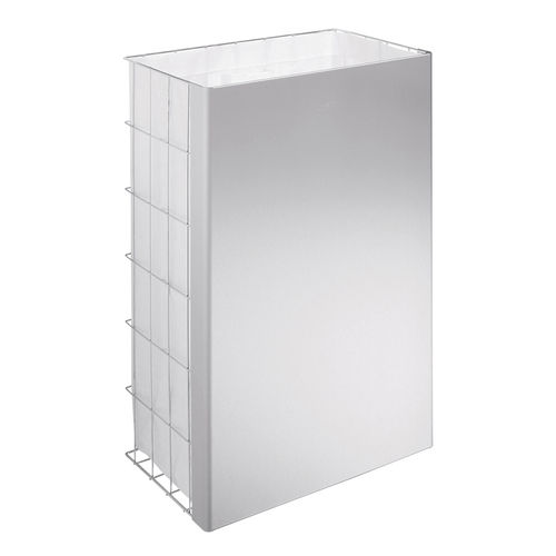 Abfallkorb für Badezimmer - PP151 - ERNST WAGNER GmbH & Co. KG - freistehend / wandmontiert / Edelstahl