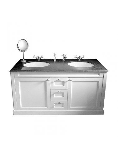 Doppelter Waschtisch-Unterschrank - LYON - Windsor Bathroom Company - freistehend / Holz / klassisch