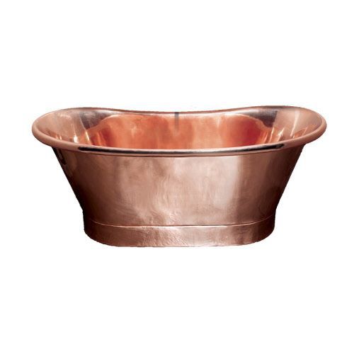 Ovale Badewanne - COPPER II - Windsor Bathroom Company - freistehend / Kupfer / tief
