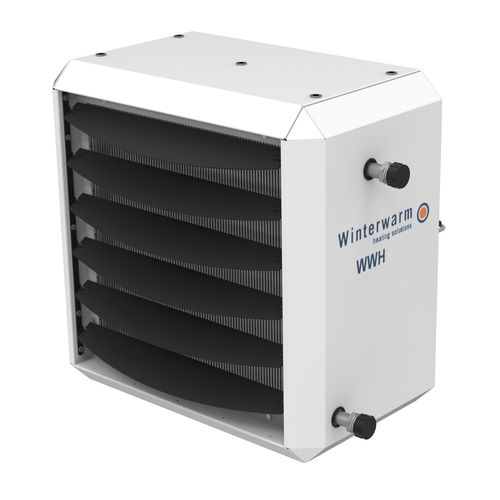 Heißwasser-Lufterhitzer - WWH 120 - Winterwarm Heating Solutions BV - deckenmontiert / hängend / wandmontiert