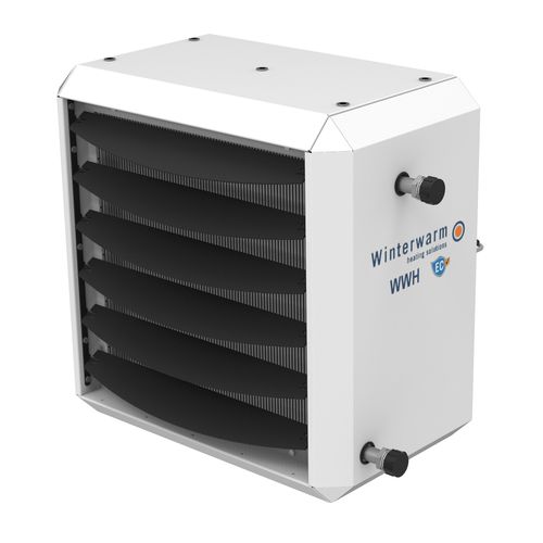 Heißwasser-Lufterhitzer - WWH 115 EC - Winterwarm Heating Solutions BV - hängend / deckenmontiert / wandmontiert