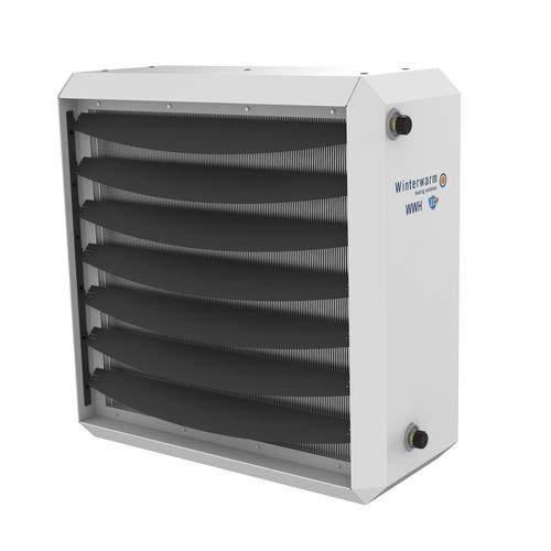 Heißwasser-Lufterhitzer - WWH 365 EC - Winterwarm Heating Solutions BV - deckenmontiert / hängend / wandmontiert