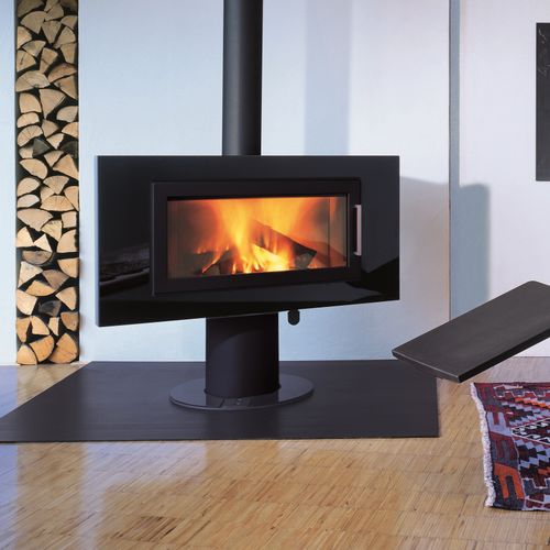 Holz-Kaminofen - FIRE SL - Wodtke GmbH - 7,5 kW / Zentral / modern