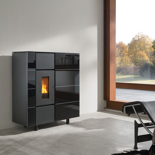Pelletkaminofen - IXBASE - Wodtke GmbH - 0 - 5 kW / 6 kW / modern