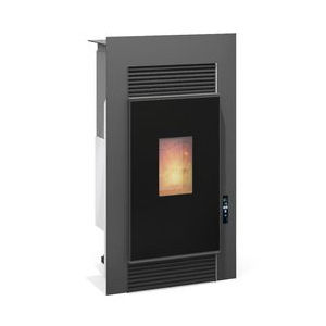 Pelletkaminofen - PE NOVA WATER+  - Wodtke GmbH - 8 kW / 10 kW...20 kW / modern