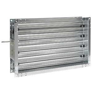 Lüftungsklappe / extrudiertes Aluminium - SRC-100 - BROFER SRL - Edelstahl / galvanisiertem Stahl