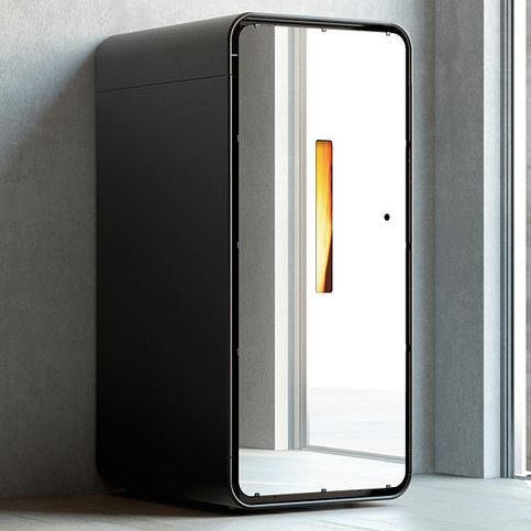 Pelletkaminofen - AMBRA LUX - COLA GF WÄRMETECHNIK - 5 kW...10 kW / 0 - 5 kW / modern