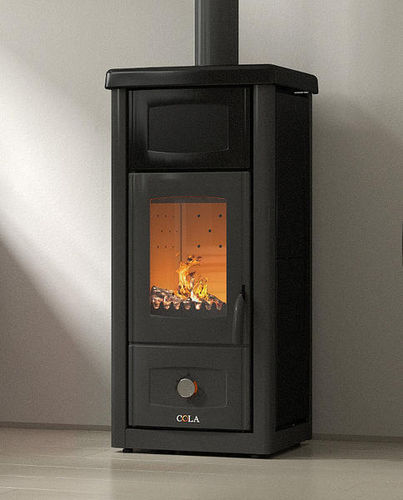 Holz-Kaminofen - ENEA - COLA GF WÄRMETECHNIK - 7,5 kW / modern / Gusseisen