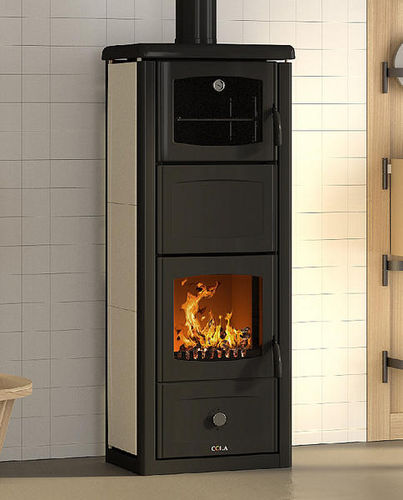 Holz-Kaminofen - ARIANNA - COLA GF WÄRMETECHNIK - 10 kW...20 kW / modern / Gusseisen