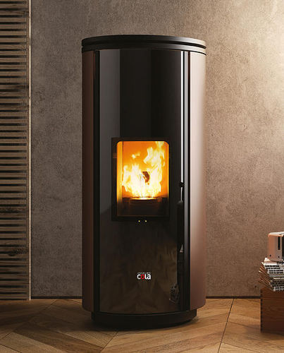 Pelletkaminofen - ELEGANT HERMETIC - COLA GF WÄRMETECHNIK - 0 - 5 kW / 5 kW...10 kW / modern