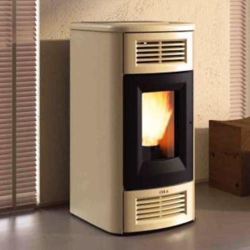 Pelletkaminofen - BEAUTY 13 DUCTABLE - COLA GF WÄRMETECHNIK - 0 - 5 kW / 10 kW...20 kW / modern