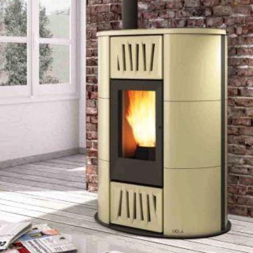 Pelletkaminofen - ELLISSE  - COLA GF WÄRMETECHNIK - 0 - 5 kW / 10 kW...20 kW / modern