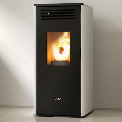 Pelletkaminofen - SMART - COLA GF WÄRMETECHNIK - modern / Stahl / Gusseisen