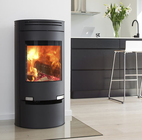 Holz-Kaminofen - 1.1 - ADURO A/S - 6 kW / modern / Stahl