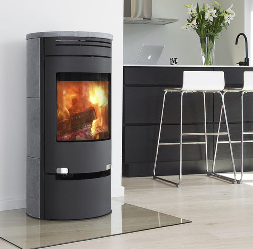 Holz-Kaminofen - 1.1SK - ADURO A/S - 6 kW / modern / Stahl