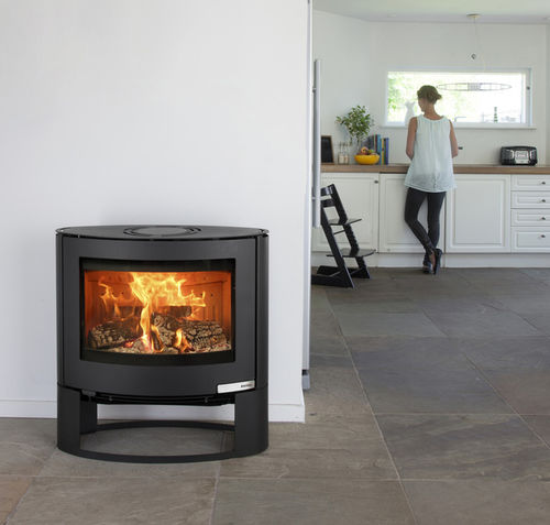 Holz-Kaminofen - 15.1 - ADURO A/S - 5 kW...10 kW / modern / Stahl